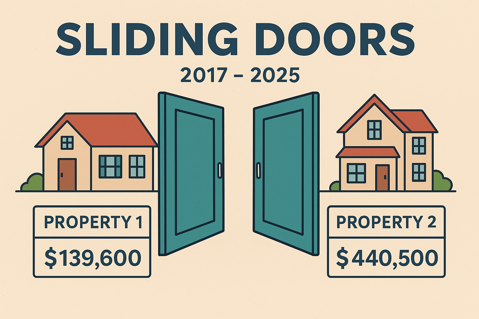 Sliding Doors in Property: A $300k Difference